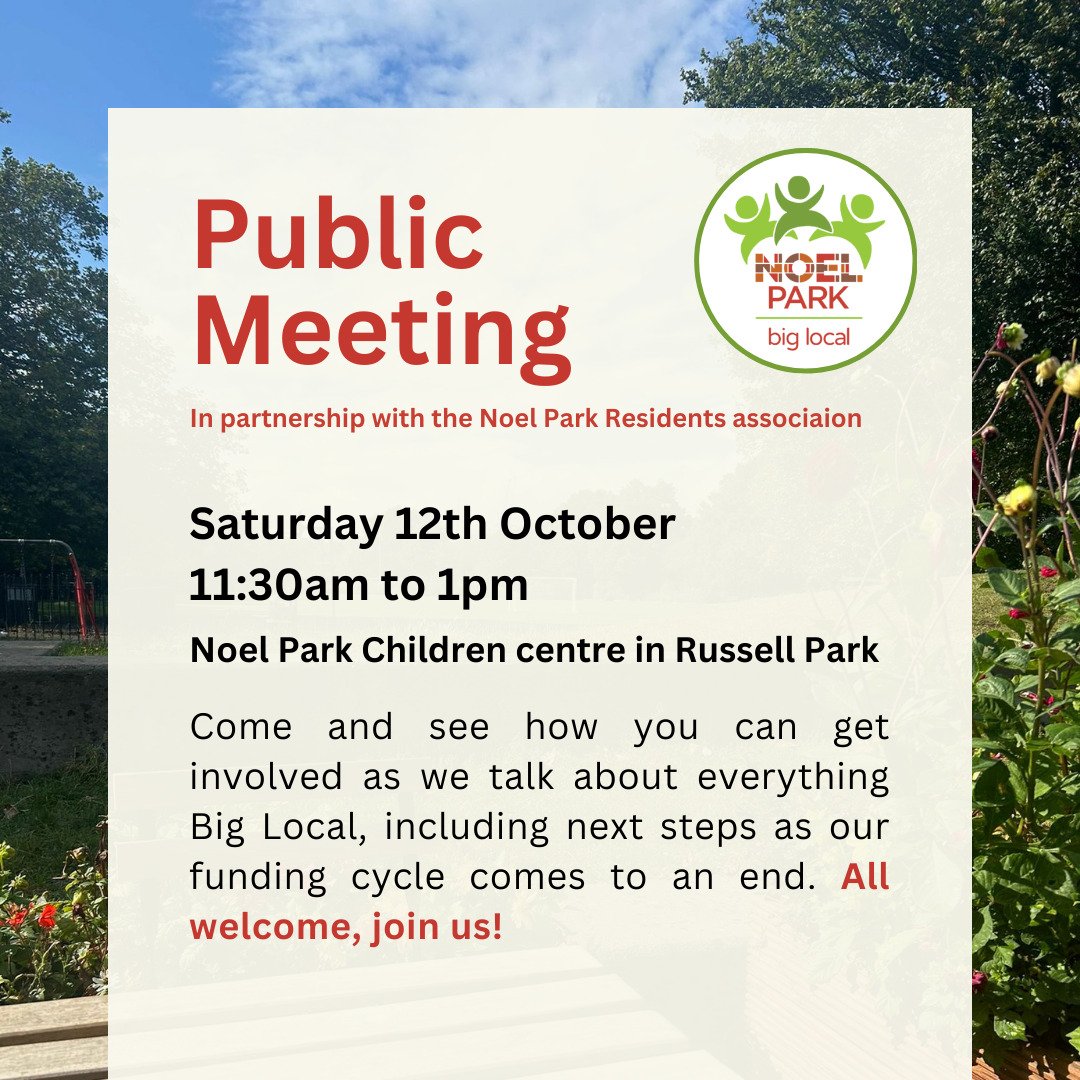 Noel Park Big Local (@npbiglocal) on Twitter photo Our Services Director <a href="/gatulino/">Euclides Montes</a> was on site today at <a href="/RussellPark_N22/">Friends of Russell Park</a>, chairing a meeting on the progress of the playground regen work. Join us on Saturday if you want to hear about this project, our work in <a href="/NoelParkN22/">Noel Park</a> to date, and our plans for the future. Our Services Director <a href="/gatulino/">Euclides Montes</a> was on site today at <a href="/RussellPark_N22/">Friends of Russell Park</a>, chairing a meeting on the progress of the playground regen work. Join us on Saturday if you want to hear about this project, our work in <a href="/NoelParkN22/">Noel Park</a> to date, and our plans for the future.
