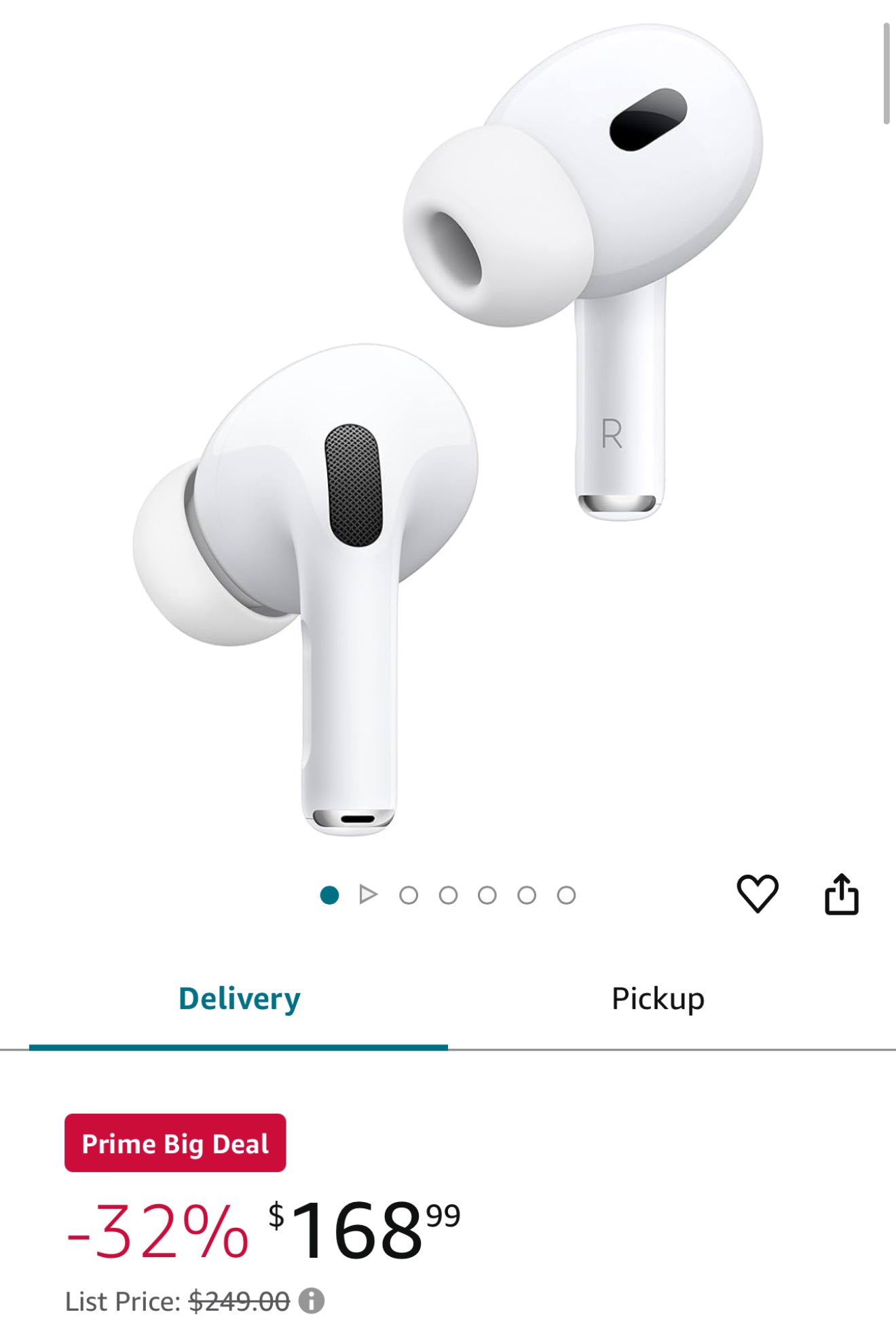Stephen Robles on X AirPods Pro 2 are 170 on Amazon for Prime Day https t A6IvbZpOOp https t t5bjKFygS3 X