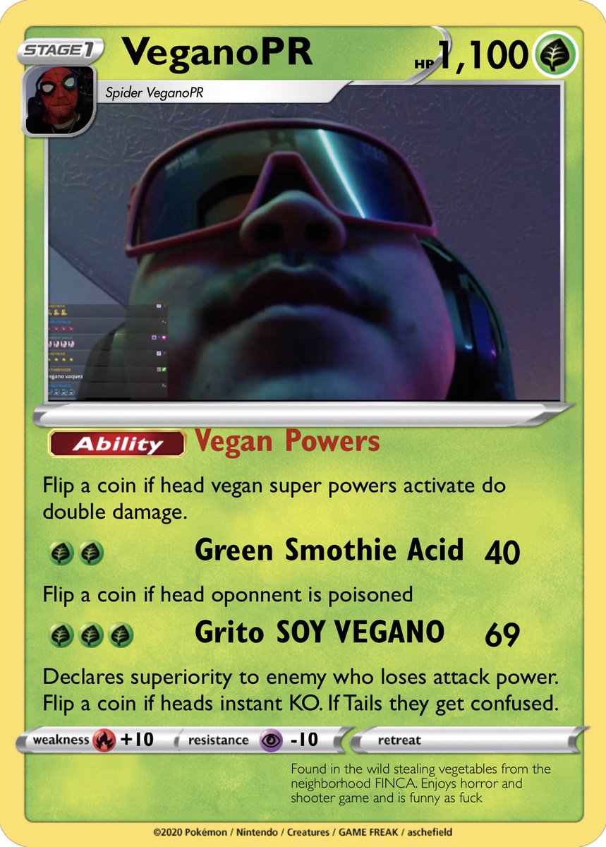 Gracias to VeganoPR for the Twitch raid last night it mde my night. Love your content and vibe. Need to catch you live soon