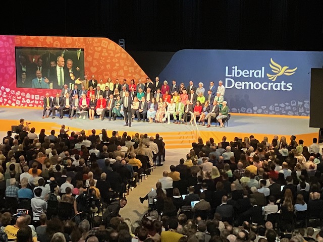 Are you having post Autumn Conference blues?  You can watch all the action again here: youtube.com/libdems/streams