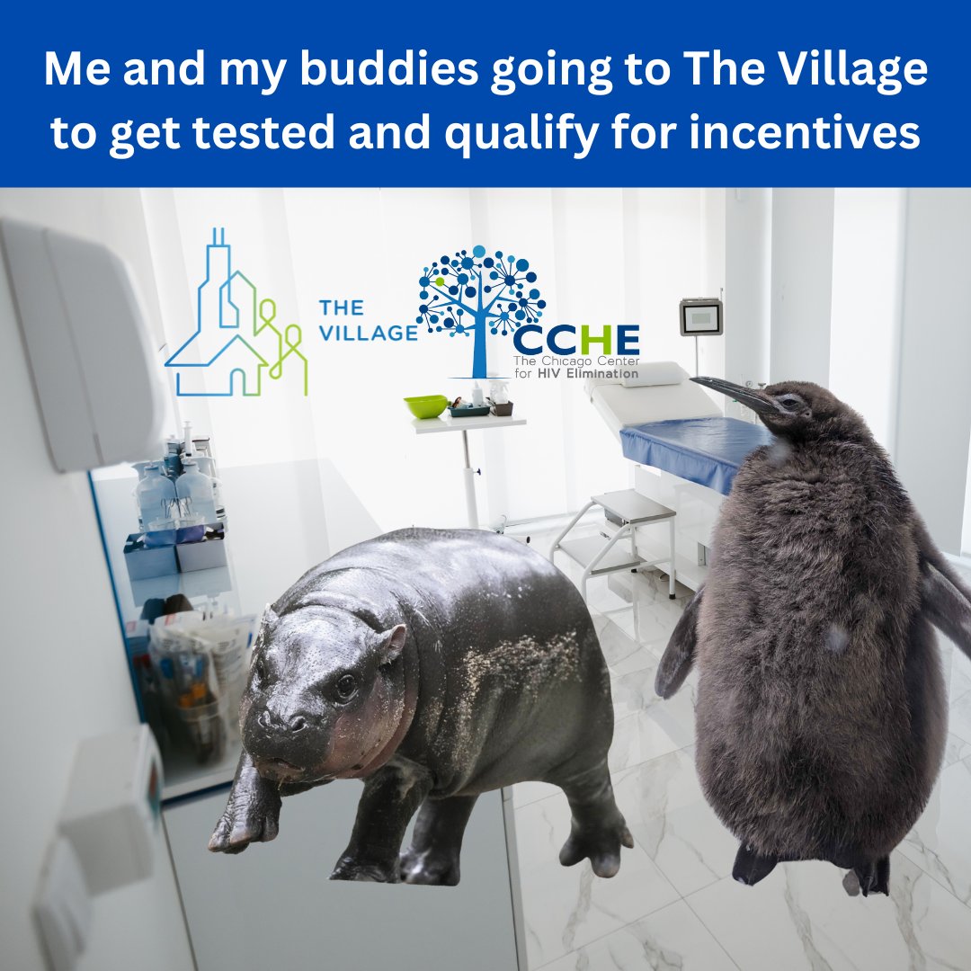 The only way to know your HIV status is to get tested. CDC recommends everyone between the ages of 13 and 64 get tested for HIV at least once 💯 At The Village we offer free testing, you can qualify for incentives, and linkage to care.