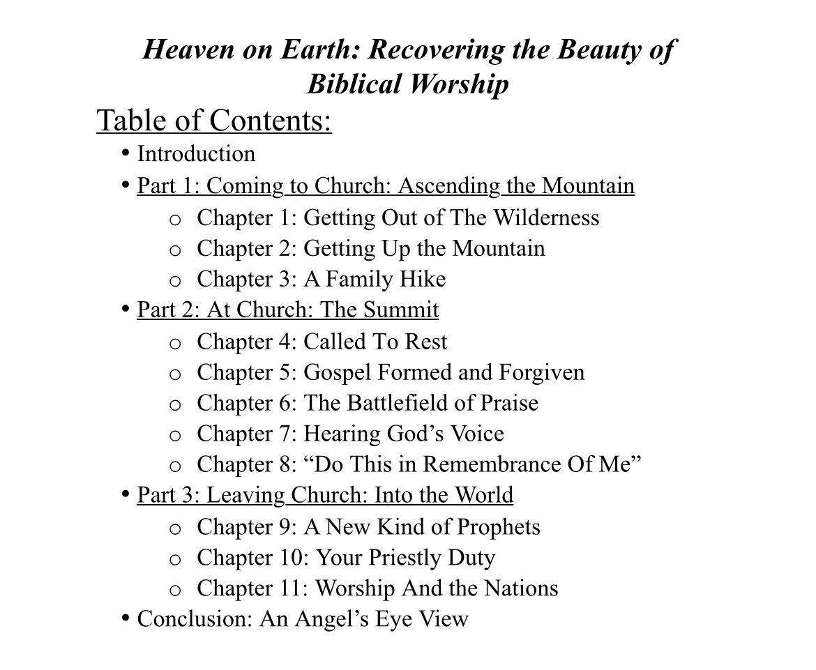 AdrielTweets's tweet image. I’m excited to share that I’ve just submitted the first draft of a longer project for @ivpress on Christian worship. Heaven on Earth (title subject to change!) is a biblical theology of worship that incorporates the insights of liturgical scholars from various traditions aimed at…