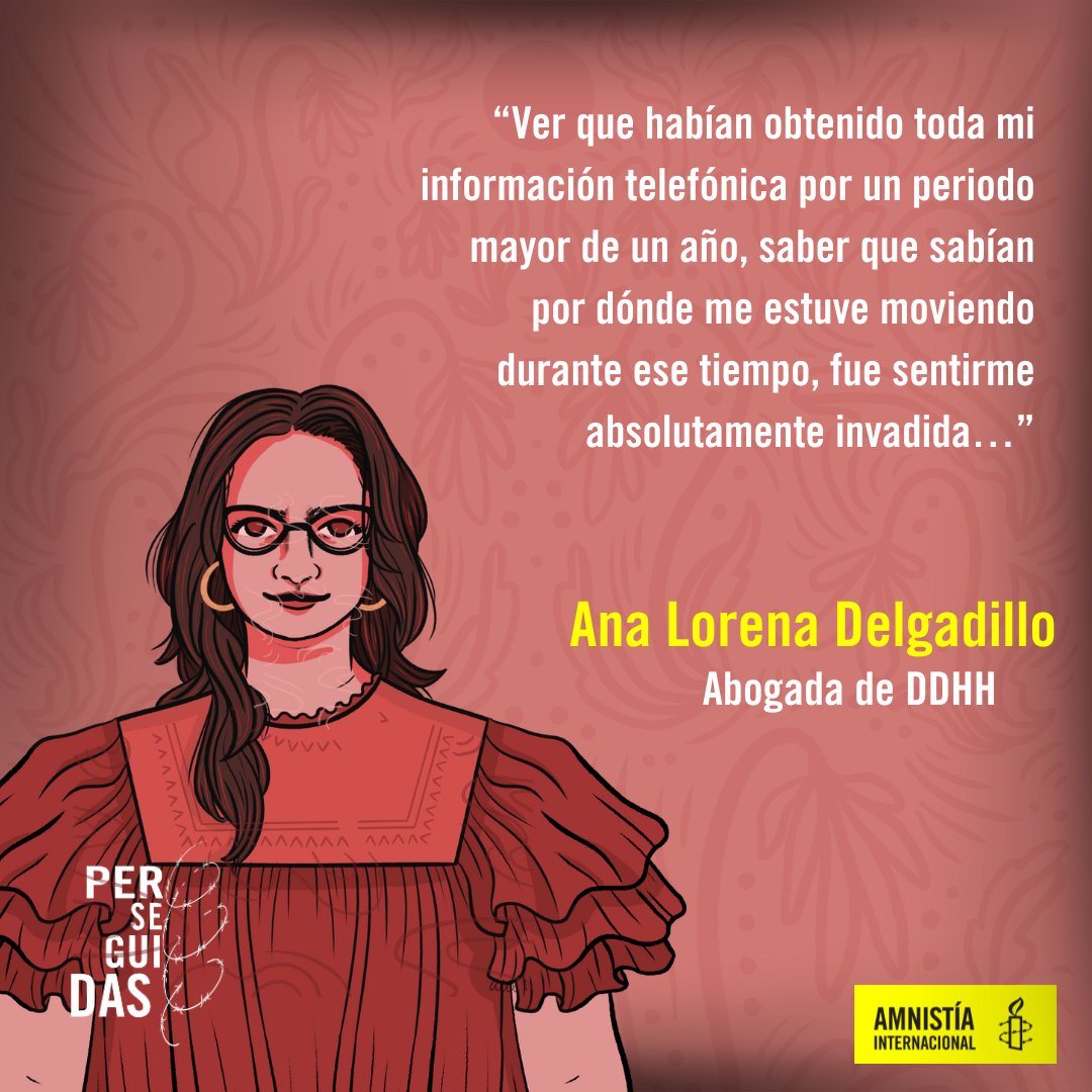 amnistiamexico's tweet photo. 🚨 #Perseguidas 🚨 Exigimos a @FGRMexico que detenga la investigación arbitraria contra Ana Lorena Delgadillo, Marcela Turati y Mercedes Doretti. ¡No más espionaje ilegal ni criminalización de defensoras! ¡Únete y alza tu voz! 📢 @eaafoficial @FJEDD Súmate a la acción urgente aquí: https://t.co/ofiZqqjUal