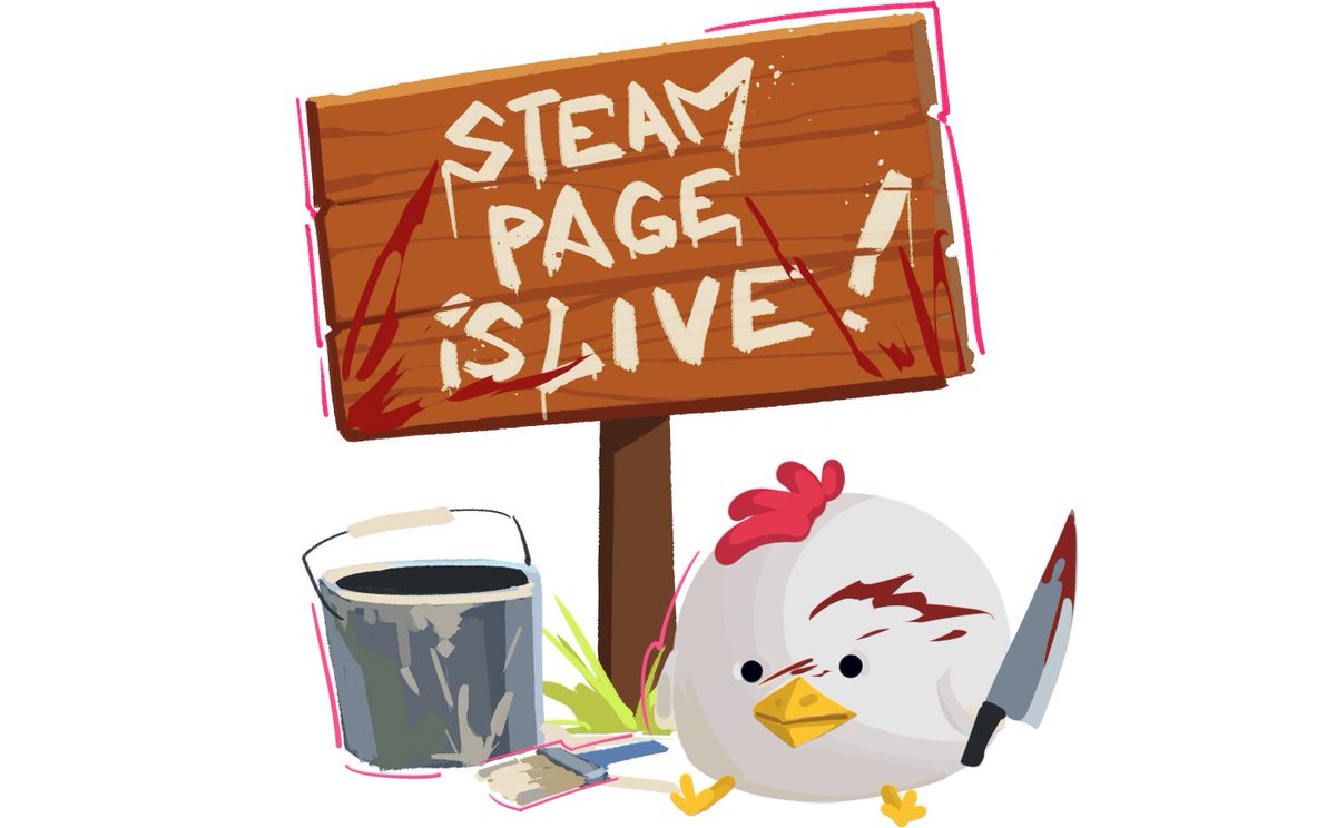 You can now wishlist Grave Seasons on Steam!😈

Link in comments! 🔪🥕