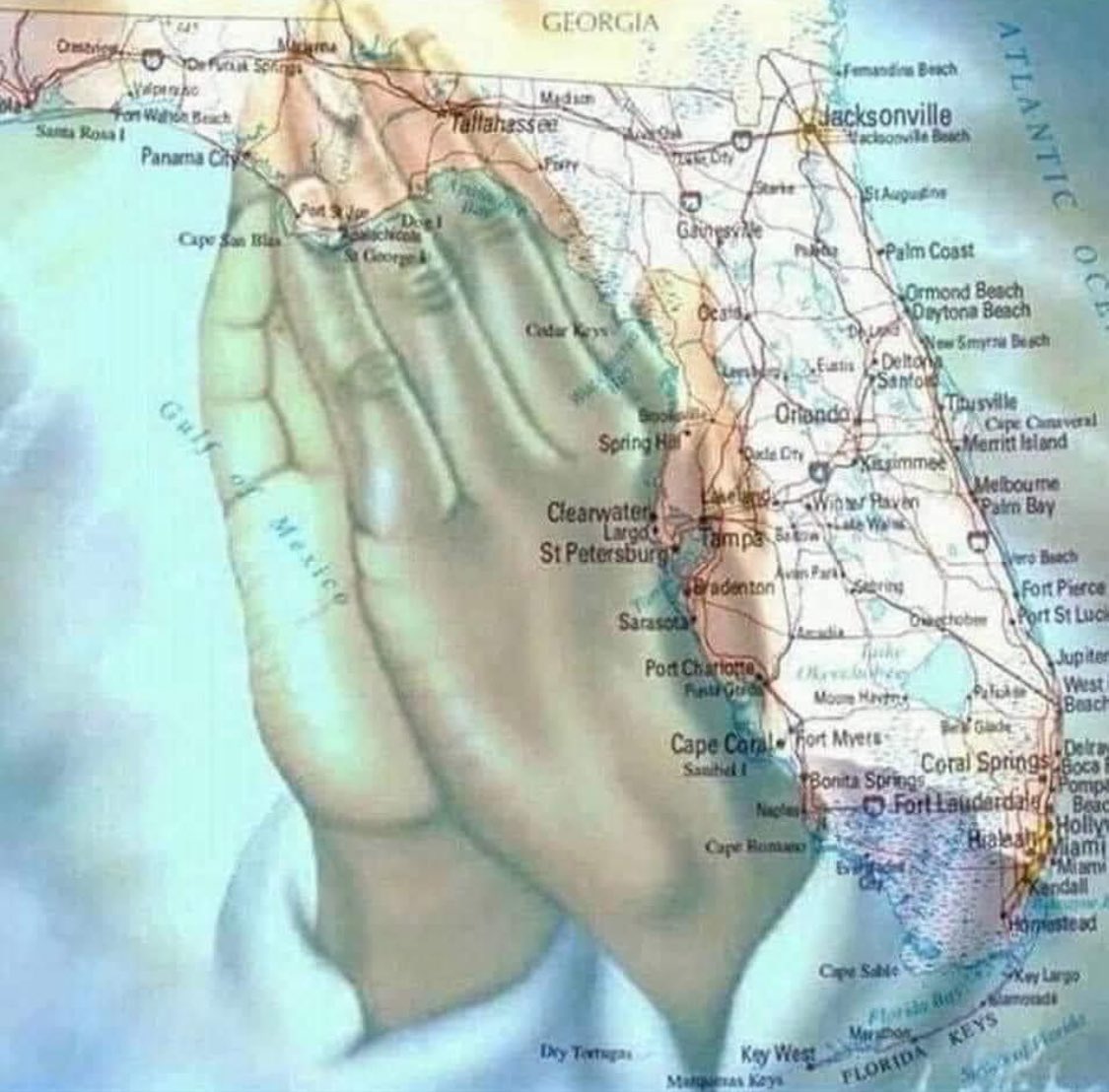 Heavenly Father,

We come before You with humble hearts, seeking Your divine protection and grace. Lord, You command the winds and the seas, and nothing is too great for Your power. We ask that You place Your mighty hand over this storm and calm its force, diminishing it until it