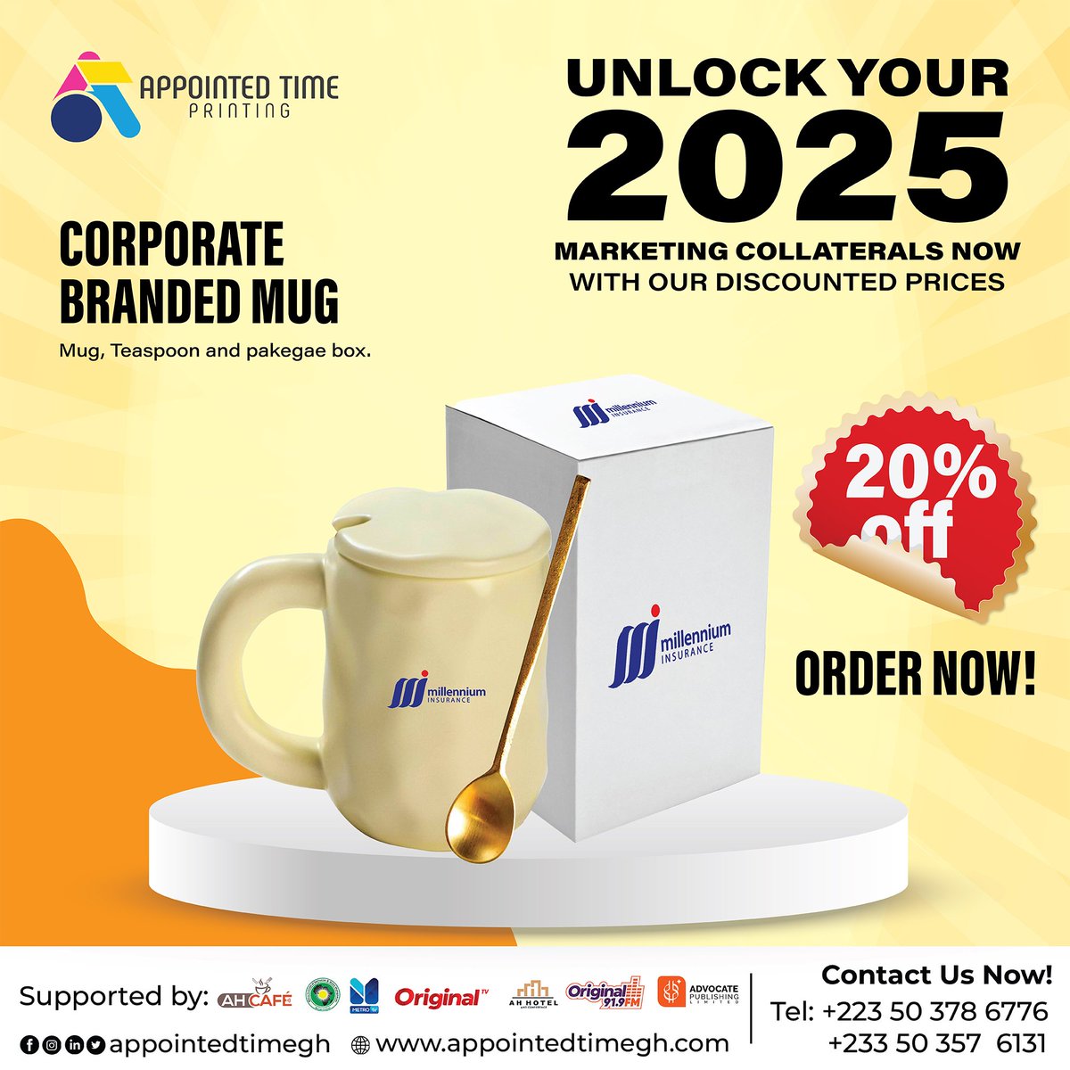 Preacherboye's tweet image. Nothing says "We Value You" like a thoughtful souvenir! Celebrate #CustomerServiceWeek with premium giveaways from @AppointedTimeGh
Save 20% on your order today and show your appreciation! 

 #AppointedTimeGh

John Painstil Pentecost #DropTheCharges