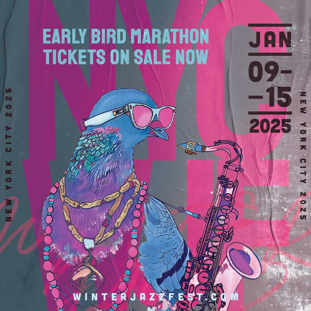 NYC Winter Jazzfest (@nycwjf) on Twitter photo 🚨2025 #NYCWJF 🐣 Early Bird Brooklyn & Manhattan Marathon tickets are NOW ON SALE!🚨Only thru Wed, Oct 9 🗓️ <a href="/MakayaMcCraven/">Makaya McCraven</a> <a href="/isaiahcollier/">isaiah collier</a> <a href="/EndeaTheBassBae/">Endea Owens</a> <a href="/vijayiyer/">vijay iyer</a> <a href="/LionBabe/">LION BABE</a> <a href="/kneebody/">Kneebody</a> <a href="/NAO_WORLDWIDE/">Nao Yoshioka</a> <a href="/CamilleThurman/">Camille Thurman</a> <a href="/lmoh000/">Linda May Han Oh</a> & many more 🎟️🔗 t.ly/mSDci 🥳🤩❤️🔥 🚨2025 #NYCWJF 🐣 Early Bird Brooklyn & Manhattan Marathon tickets are NOW ON SALE!🚨Only thru Wed, Oct 9 🗓️ <a href="/MakayaMcCraven/">Makaya McCraven</a> <a href="/isaiahcollier/">isaiah collier</a> <a href="/EndeaTheBassBae/">Endea Owens</a> <a href="/vijayiyer/">vijay iyer</a> <a href="/LionBabe/">LION BABE</a> <a href="/kneebody/">Kneebody</a> <a href="/NAO_WORLDWIDE/">Nao Yoshioka</a> <a href="/CamilleThurman/">Camille Thurman</a> <a href="/lmoh000/">Linda May Han Oh</a> & many more 🎟️🔗 t.ly/mSDci 🥳🤩❤️🔥
