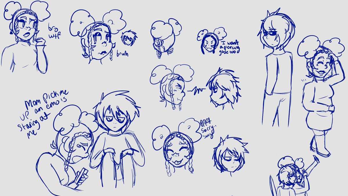 Guys, I became a spy and met this weird emo named L. i don't think he likes me 💀