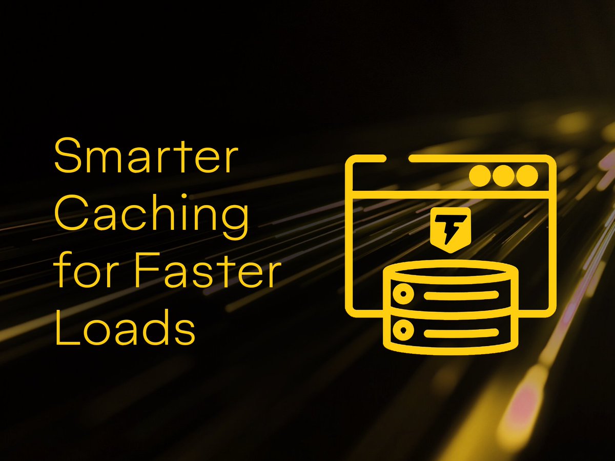 TurboBrowser_io's tweet photo. 🧠 Smarter Caching for Faster Loads 🧠

Our intelligent caching system dynamically stores blockchain data, making Turbo Browser lightning-fast when accessing your favorite dApps and smart contracts. Feel the difference with every click! ⚡️ https://t.co/8BMSku6kKF
