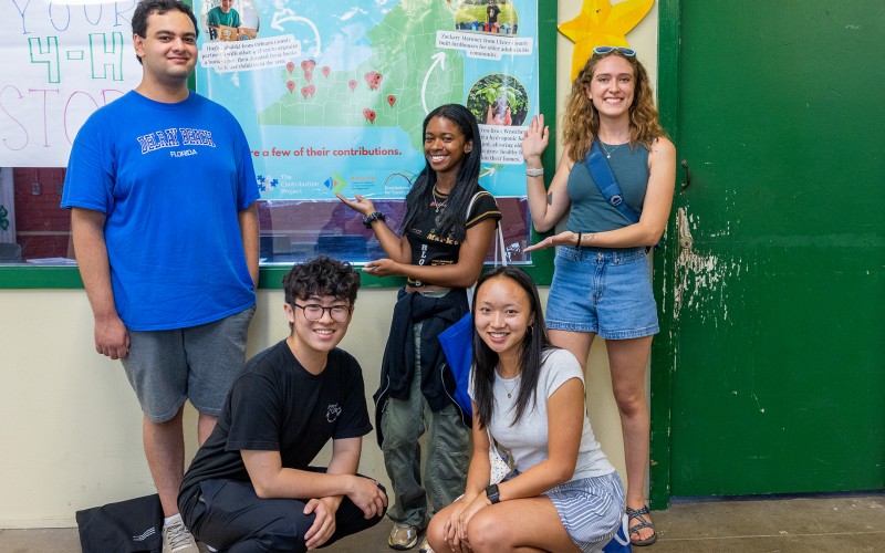 The Contribution Project, an initiative that helps college students make a difference in ways they find meaningful, is expanding to teenagers throughout New York state through a new partnership with <a href="/4H/">4-H</a>. bit.ly/3YbzV5n