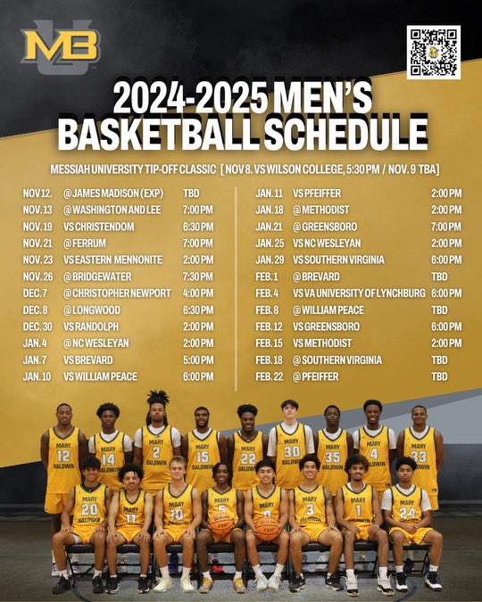 One month from today, we tip off a new season of MBU Basketball! Be sure to come out &amp; support your fighting squirrels! #MBU #packthePAC