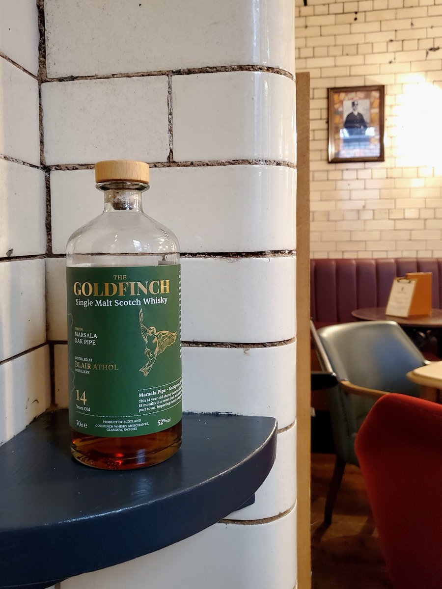 The Gas Lamp (@the_gaslamp) on Twitter photo 🥃 Whisky of the Week 🥃
Don't miss this - the third release in a set of 5 single casks from <a href="/GoldfinchWhisky/">Goldfinch Whisky</a> containing 14 year old Blair Athol single malt whisky, that has been finished for over 18 months in a First Fill Marsala Oak Pipe.
Treat yourself, you deserve it! 🥃 Whisky of the Week 🥃
Don't miss this - the third release in a set of 5 single casks from <a href="/GoldfinchWhisky/">Goldfinch Whisky</a> containing 14 year old Blair Athol single malt whisky, that has been finished for over 18 months in a First Fill Marsala Oak Pipe.
Treat yourself, you deserve it!