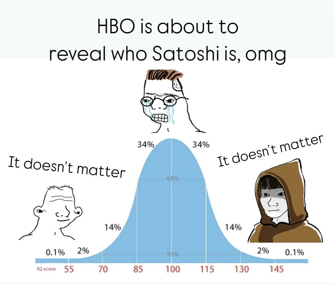 We are all Satoshi. #Bitcoin