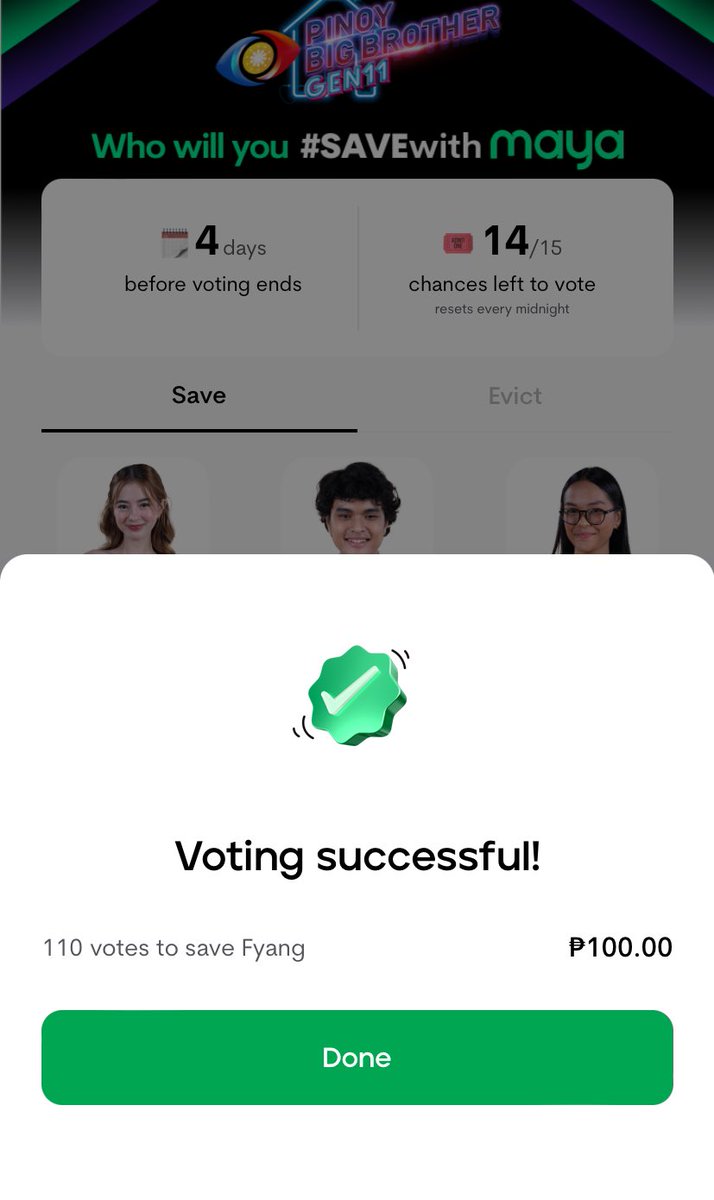 teamellaph's tweet photo. Di ka pa pwedeng lumabas ng bnk, fyang! 
Ilalaban ka namin hanggang big night.

BBS FYANG https://t.co/MQImMYmp6T