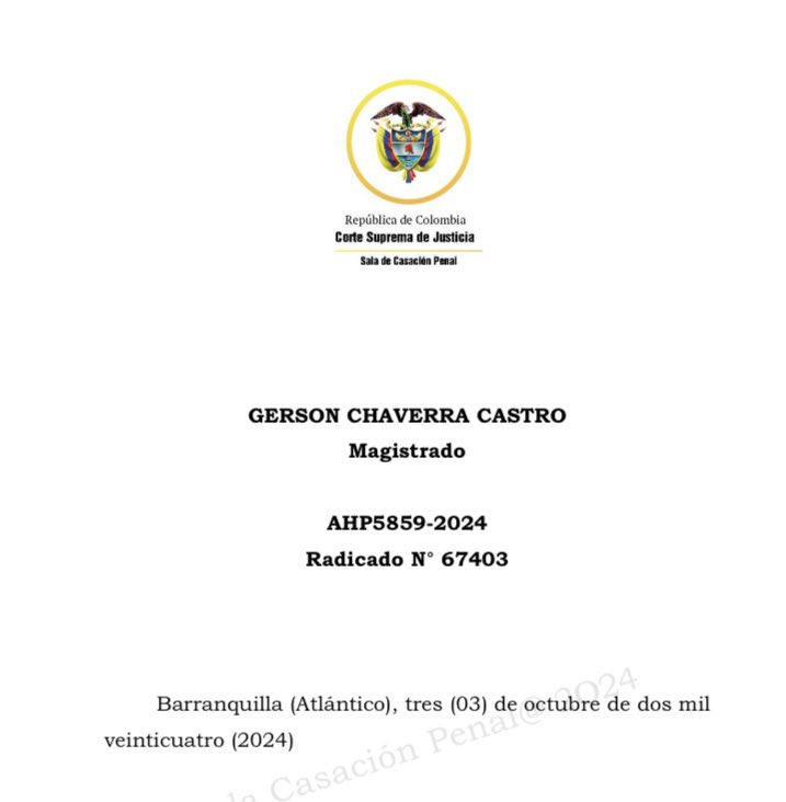 aizaquita's tweet photo. Hábeas corpus. Improcedente/ solicitó libertad por vencimiento de términos, Juez negó la petición por no estar cumplido el numeral 5º del artículo 317 del C.P.P, defensor recurre, confirman por otros motivos y acude al HC. https://t.co/ePMqPnLGLO https://t.co/kjyinISVoV
