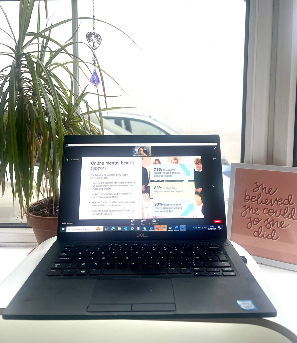 annafreuduk's tweet photo. We're excited to be at our webinar on a very important topic: prioritising staff mental wellbeing in schools and colleges!
Are you there? Share your thoughts here!
#SchoolsInMind #TeacherWellbeing https://t.co/IIzryksDUT