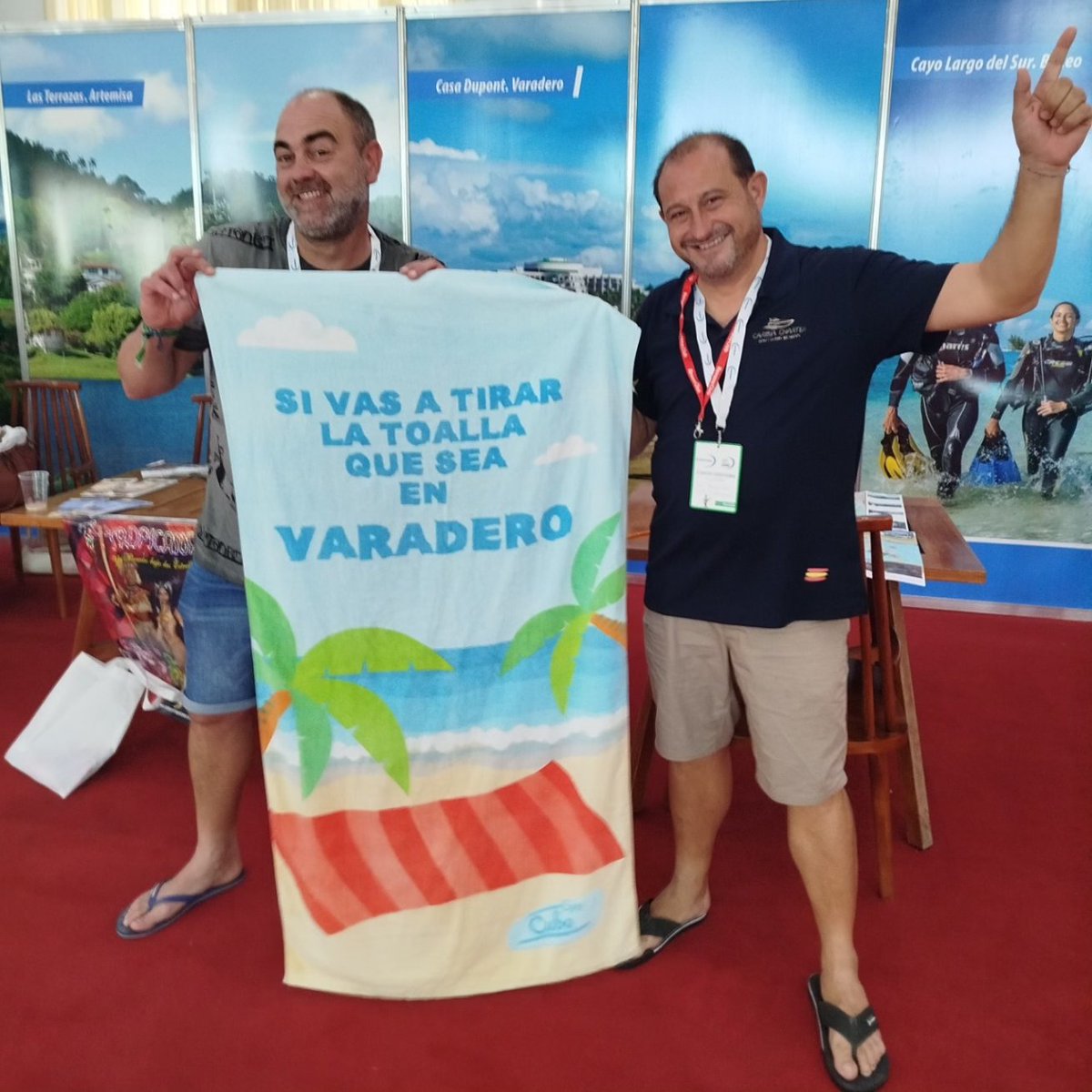 _varadero's tweet photo. Iniciativas innovadoras en nuestro workshop del destino #Cuba 🇨🇺🇨🇺🇨🇺.
#Cuba destaca una vez más por sus potencialidades, esta vez frente a 300 agentes de viajes y TTOO de España y Portugal.
#Cuba #Varadero #Ditgestion #Holguin #eventos #Cubatravel https://t.co/4RLGMk90JY