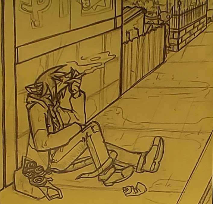 Just sort of lingering