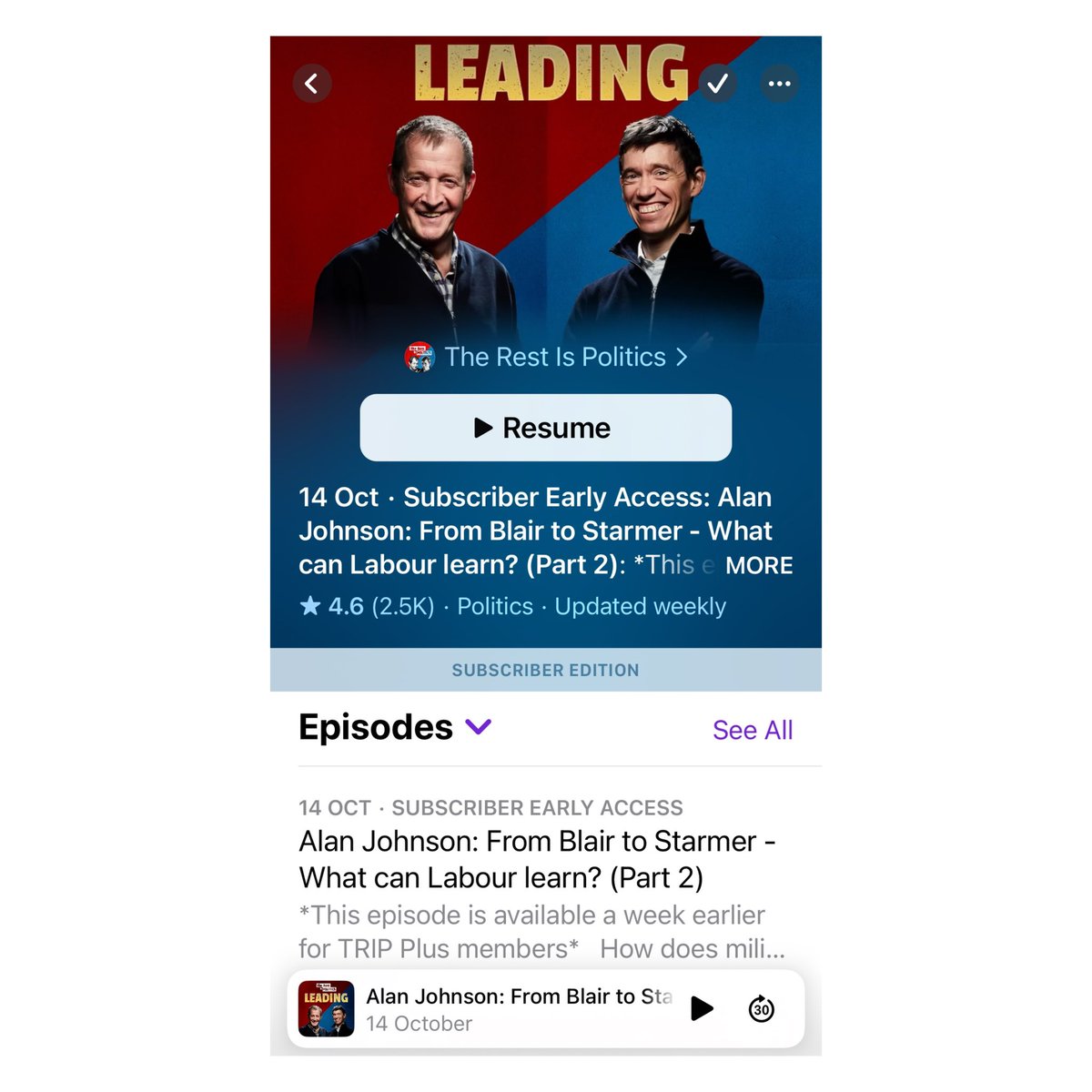 George Clarke tweet media