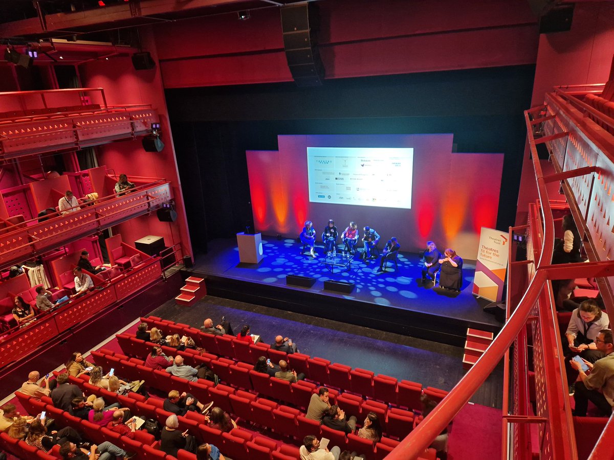 Final session of the day, all aimed at making theatres thrive! #thrivingtheatres