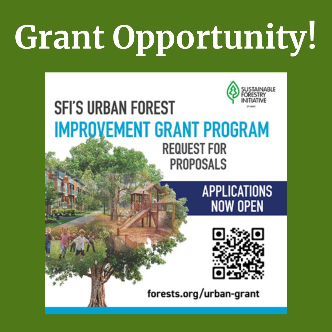 California ReLeaf (@calreleaf) on Twitter photo 📣 New Grant Opportunity!
<a href="/sfiprogram/">Sustainable Forestry Initiative</a> recently announced their new Urban Forest Improvement Grant Program, which was made possible through IRA funding from <a href="/forestservice/">USDA Forest Service</a>.
Learn More: forests.org/urban-grant/ 📣 New Grant Opportunity!
<a href="/sfiprogram/">Sustainable Forestry Initiative</a> recently announced their new Urban Forest Improvement Grant Program, which was made possible through IRA funding from <a href="/forestservice/">USDA Forest Service</a>.
Learn More: forests.org/urban-grant/