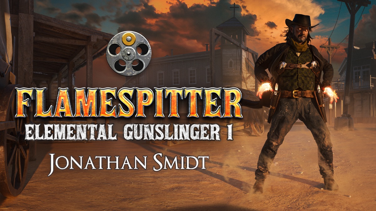 Flamespitter (Elemental Gunslinger 1) – the new series from Jonathan Smidt that puts the Wild West into western cultivation – is out today on Amazon, Kindle Unlimited, paperback, hardback, and Audible!

Pick up a copy here: geni.us/Flamespitter

#LitRPG #GameLit