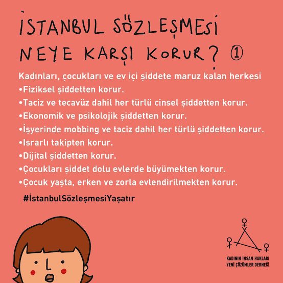 istanbul sözleşmesi yaşatır unutma
#6284üuygula 
#istanbulconventionkeepsalive