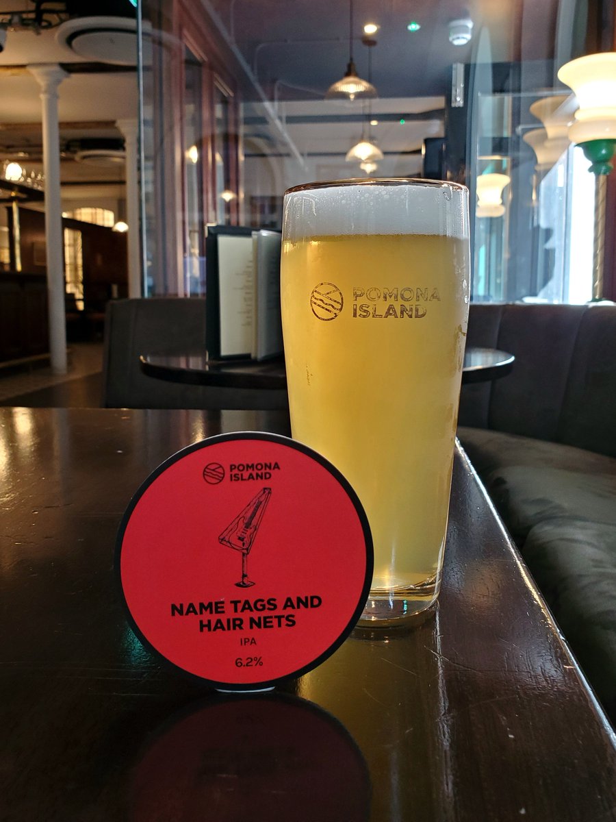 Time for an IPA?

You've made it through enough of the week to have earnt a lovely  IPA from <a href="/PomonaIsland/">Pomona Island</a> &amp; our rec is Name Tags &amp; Hair Nets.

How does it taste? Smooth, refreshing, with stone fruits, berries &amp; lime; it'll slip down &amp; make you happy.

All in all, a goer - no? 🍻