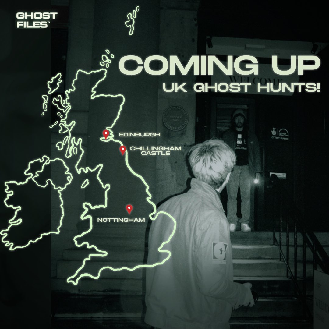 wearewatcher's tweet photo. 3 DAYS! Get ready for the Ghost Files YouTube premiere 🇬🇧 In this season, we go international for the first time -- 3 episodes were shot in the UK. https://t.co/oetwkfOhCN