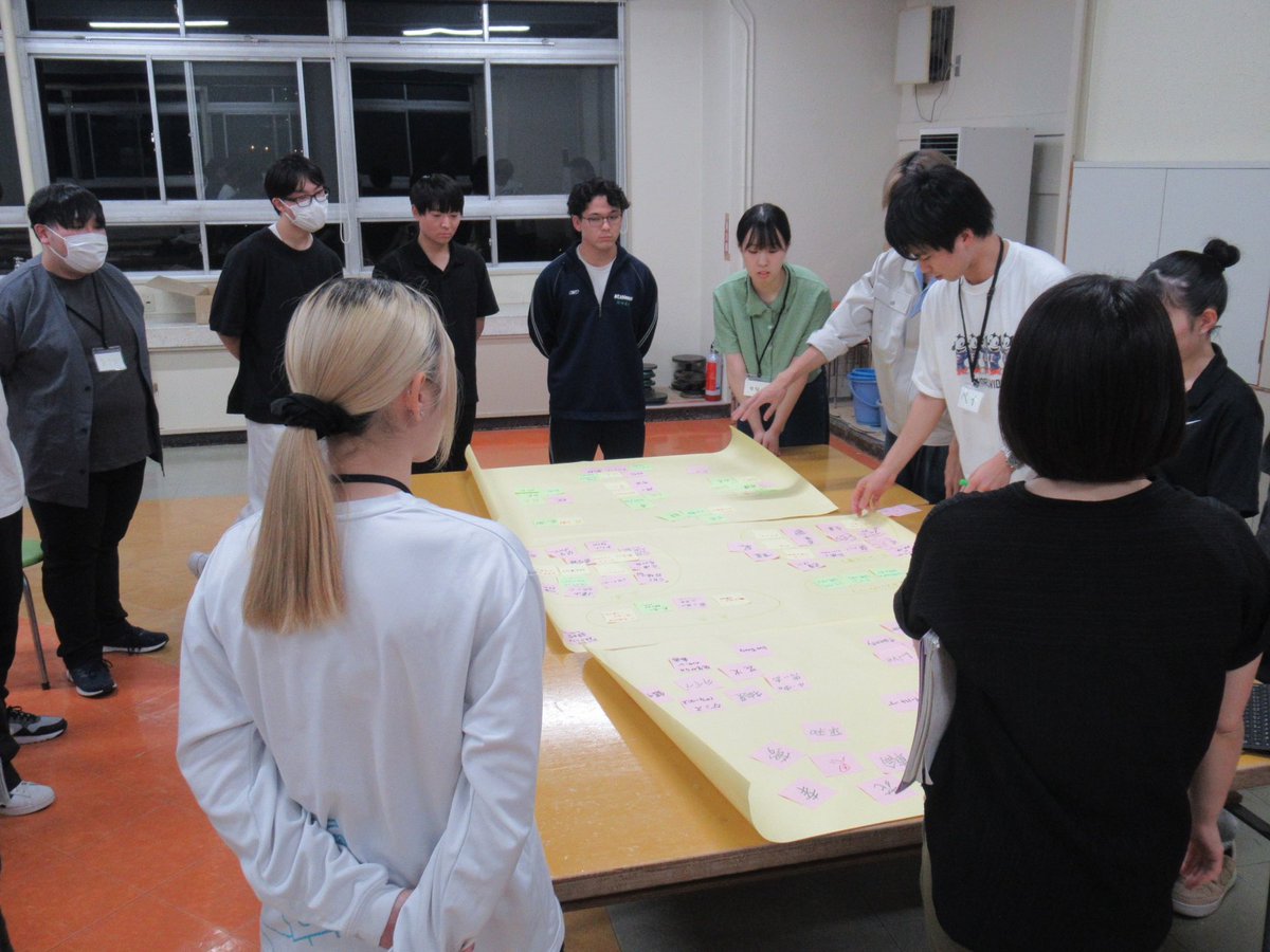 hanamaki20's tweet photo. 【第２回実行委員会～テーマ決め～】
９月27日（金）
記念行事のテーマ決めに向けて、ワークショップを行いました！！
たくさん話して、考え、悩みました💦
果たして、どんなテーマになったのか・・・！？
#花巻市20歳のつどい
#花巻市20歳のつどい実行委員会
#20歳 https://t.co/1MYXY9cNA4