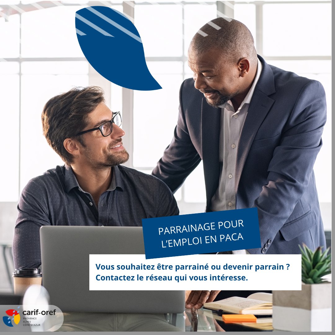 📌 Retrouvez la cartographie des opérateurs en région. Le [#parrainage vers l’#emploi] permet l’accompagnement des jeunes et des adultes en difficulté d’insertion professionnelle, par des parrains bénévoles issus de tous horizons professionnels swll.to/HDQy7 <a href="/ardmlpaca/">ARDML SUD Provence Alpes Côte d'Azur</a>