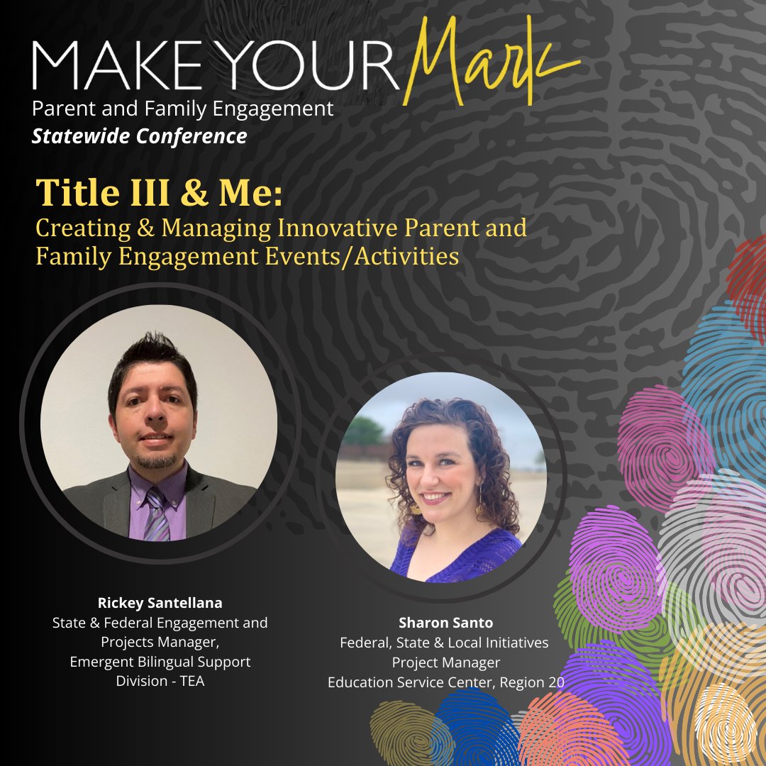 Presenting next week at the 2024 Statewide Parent &amp; Family Engagement Conference on Wednesday, October 16, 2024 at 1:45 p.m.  Getting the opportunity to showcase the parent/family pathway. If you are at the conference, come check out this session.