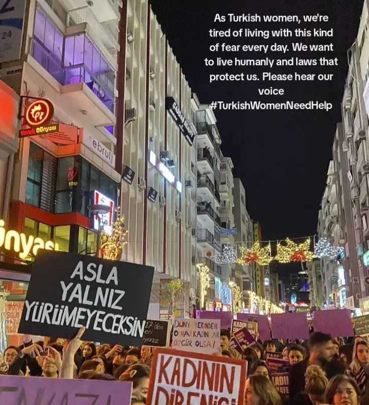 #TurkishWomenNeedHelp