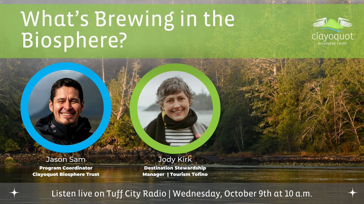 🔊🎙️ Tune in tomorrow at 10 a.m. to listen to our special monthly segment "What's Brewing in the Biosphere?" with Tuff City Radio!

🎧 Did you miss some of our past episodes? Listen to them directly on our YouTube channel using the link below! 

buff.ly/3RhCZcn