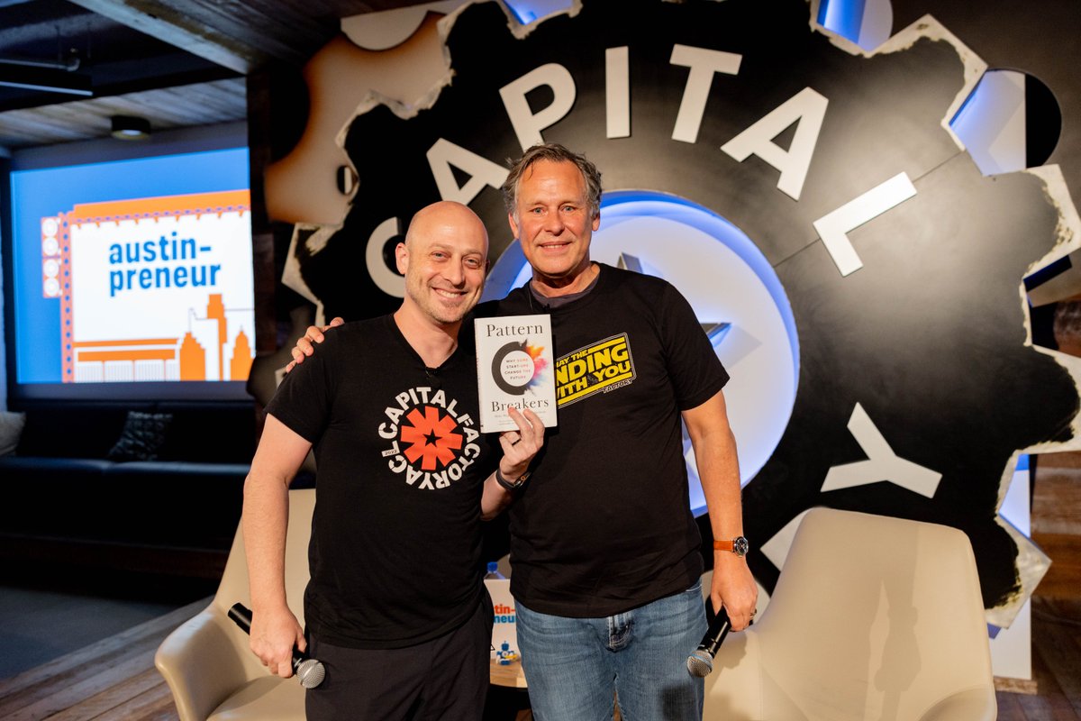 This week’s #Austinpreneur episode features <a href="/m2jr/">Mike Maples, Jr</a>, Co-founding Partner at <a href="/floodgatefund/">Floodgate</a> — out now! 🎙️

👉 Hear Mike break down his investing strategy, his “Thunder Lizards” philosophy, &amp; what it was like being an investor in Twitter, Twitch, and Lyft!

🎧 hubs.ly/Q02SxDQf0