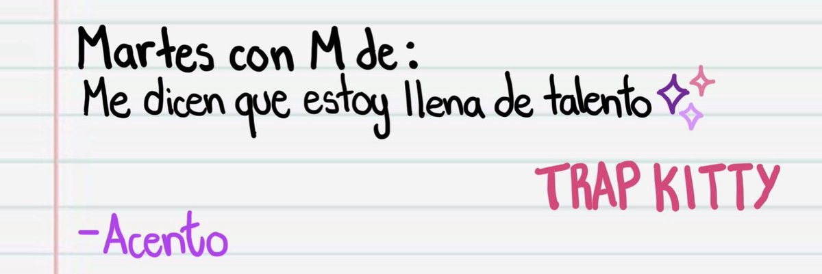 ★ Martes con M de :