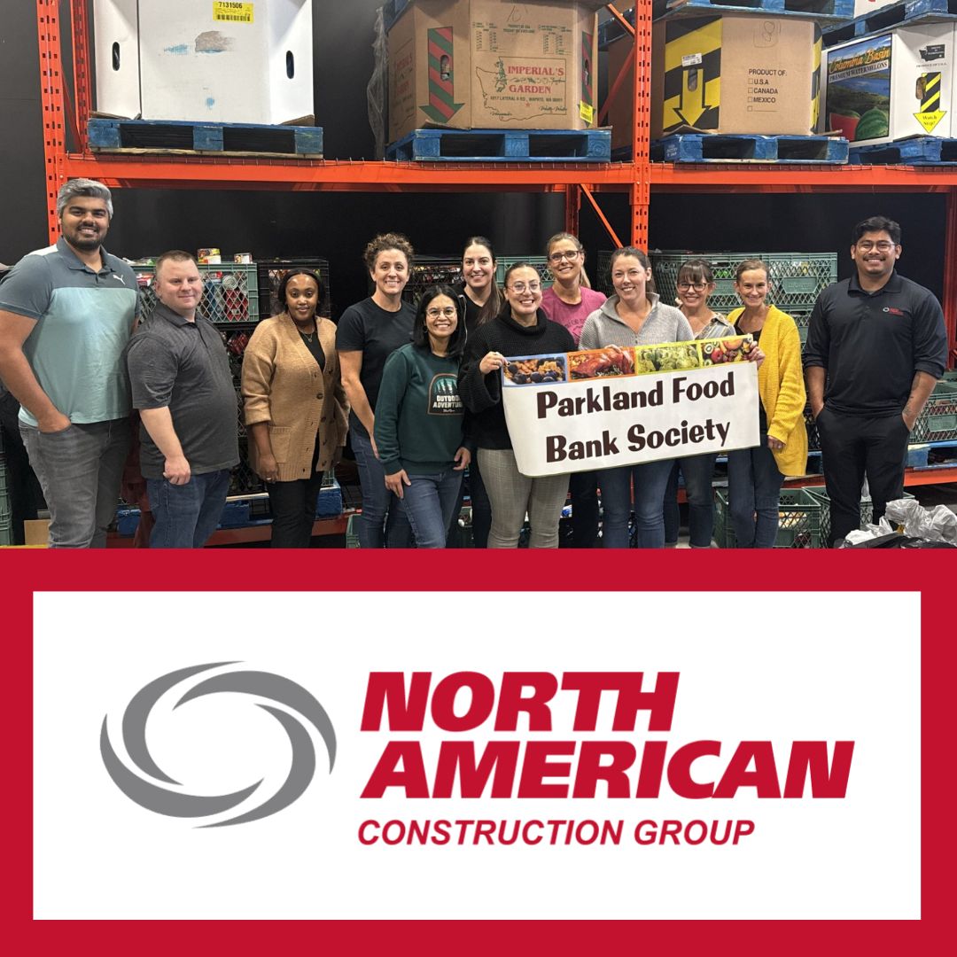 Big shoutout to the amazing team from North American Construction Group who joined us last week to help sort through and crate over 12,000lbs of food donations🌟🎉 Thank you  your time, energy, and dedication! We truly appreciate your support! 💛