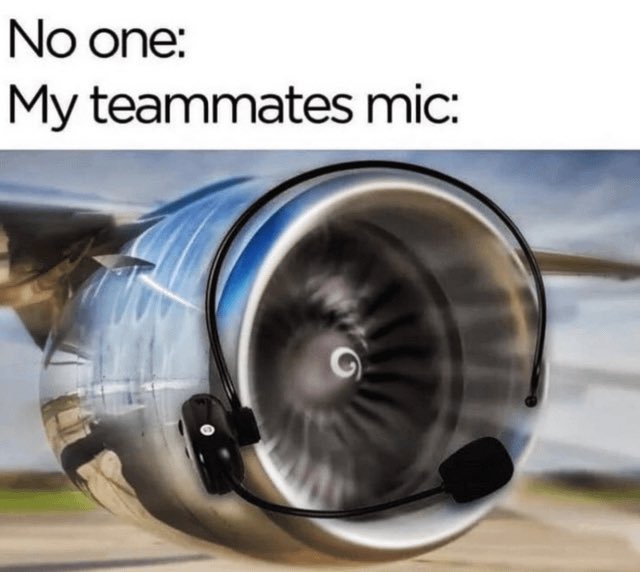 We hope your Tuesday is better than teammates with mic’s like this