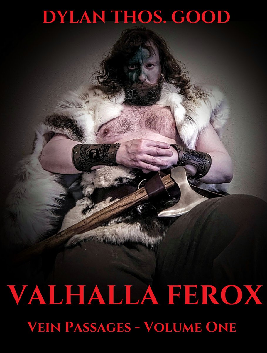 dylanthomasgood's tweet photo. VALHALLA FEROX, the first volume in my new historical horror series, "Vein Passages", arrives today on UBHB. For a limited time, you can read it for FREE!
https://t.co/I5G9WHMbZx

#horrorcommunity #horrorfamily #mutantfam #fiction #horror #free #exclusive #vikings #adultsonly https://t.co/J1Y7IQDUrH