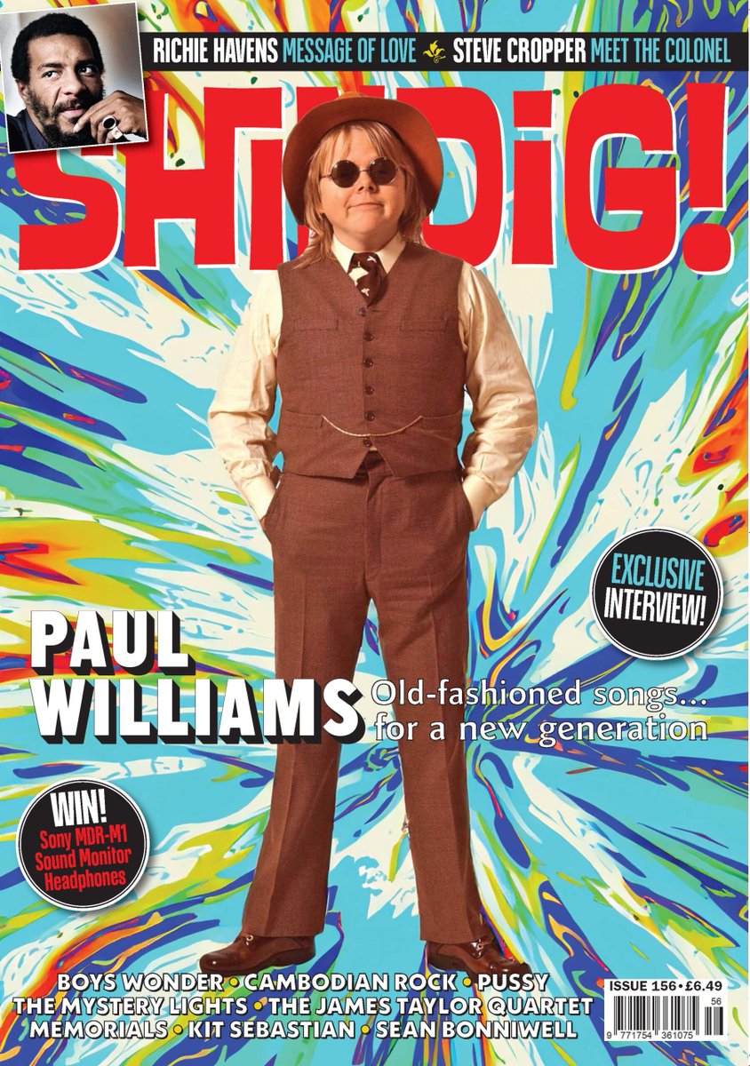 In October's <a href="/shindigmagazine/">𝐒𝐡𝐢𝐧𝐝𝐢𝐠!</a>: The Move, Steve 'The Colonel' Cropper, Boys Wonder, Richie Havens, Paul Williams, and lots more including me talking to <a href="/MartinSpringett/">Martin Springett</a>  about Ian Hunter, Roslav Szaybo, and MC Escher. Don't miss it!