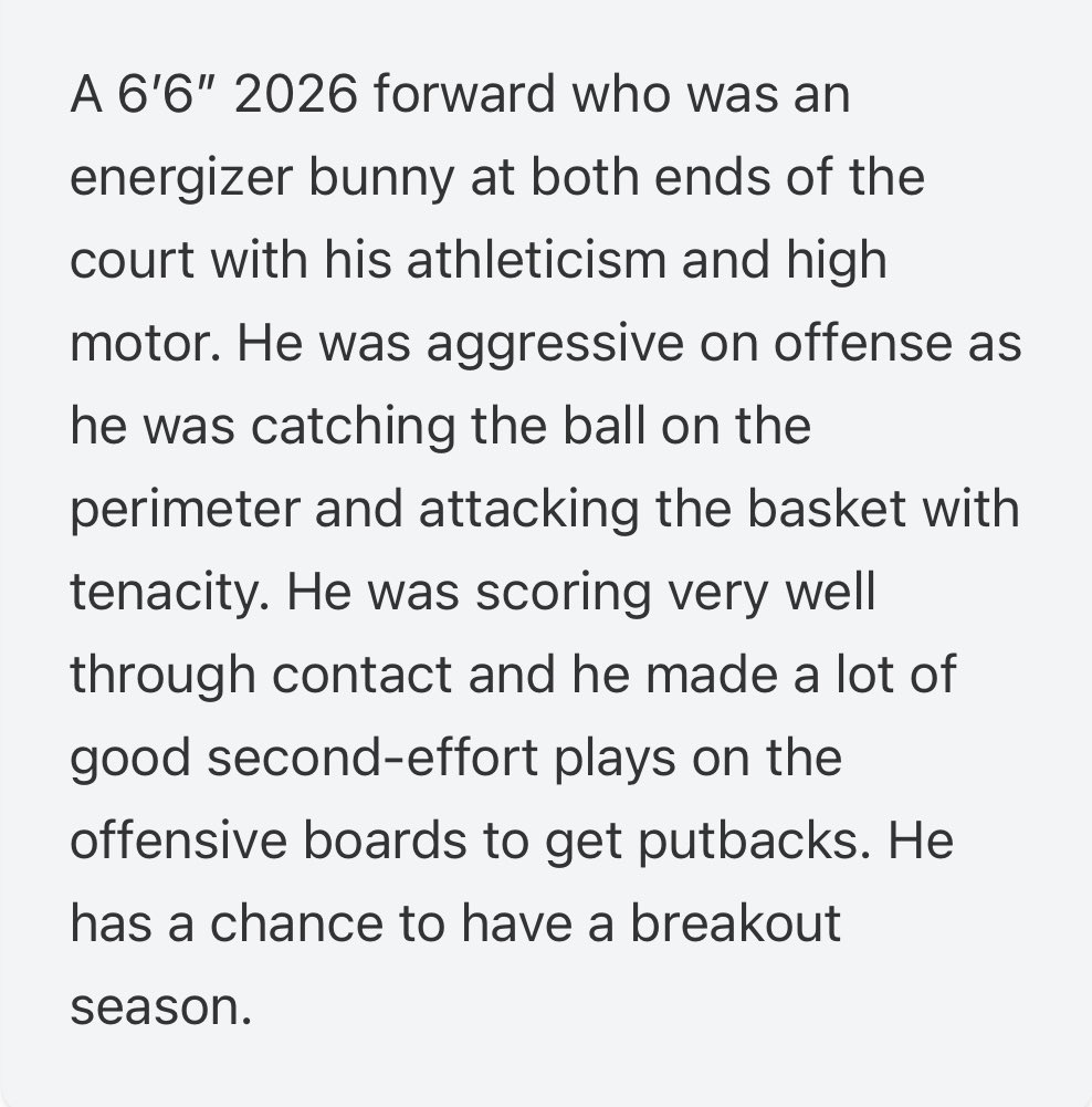 Thank you <a href="/earlaustinjr/">Earl Austin Jr.</a> for the nice write up from the <a href="/PrepHoopsMO/">Prep Hoops Missouri</a> Top 250 Expo! Time for that breakout season! 
@cgh00ps <a href="/MavericksBCMO/">Mavericks Basketball Center</a> <a href="/DuchesneBball/">Duchesne Basketball</a> <a href="/CoachBouslog/">Wade Bouslog</a>