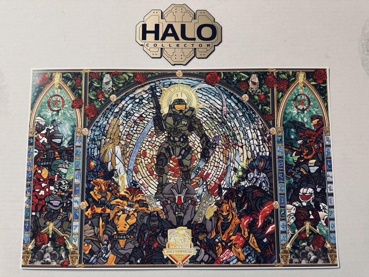 HaloCollector (@halocollector) on Twitter photo Tag a friend in a retweet, one lucky person will win our <a href="/HCS/">Halo Esports</a> stained glass print by <a href="/fungdaddy/">A-A RON 🇨🇦 ✝️</a> Tag a friend in a retweet, one lucky person will win our <a href="/HCS/">Halo Esports</a> stained glass print by <a href="/fungdaddy/">A-A RON 🇨🇦 ✝️</a>