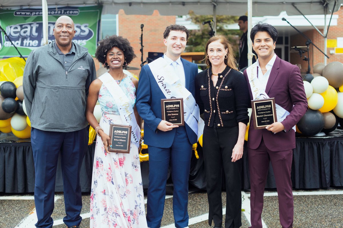AdelphiU's tweet image. Every #AdelphiSpiritWeekend, we are proud to celebrate our Spirit Court and Prestigious Panthers. These Panthers are selected for their extraordinary leadership, academics and community service. Join us in congratulating the 2024 Spirit Court and Prestigious Panthers.