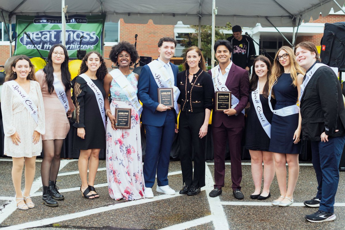AdelphiU's tweet image. Every #AdelphiSpiritWeekend, we are proud to celebrate our Spirit Court and Prestigious Panthers. These Panthers are selected for their extraordinary leadership, academics and community service. Join us in congratulating the 2024 Spirit Court and Prestigious Panthers.