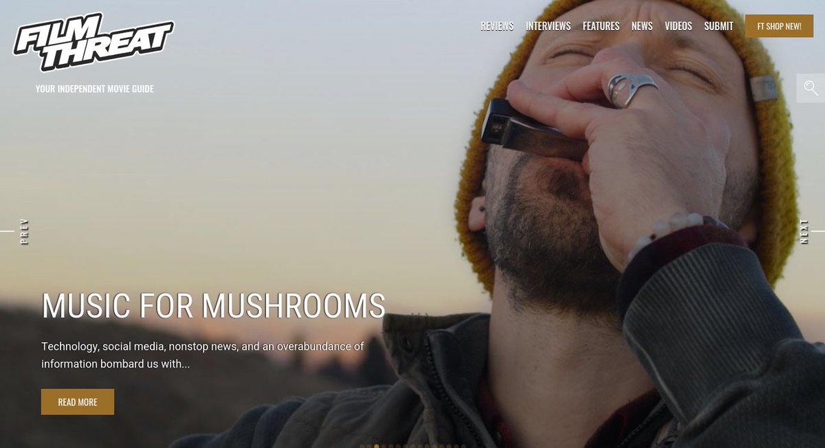 FilmThreat's tweet photo. “…a concert ceremony combining meditation and music, allowing participants a safe space to take psychedelics…” Ryan Devir gets a taste for Music For Mushrooms.
https://t.co/OCLJsmFRB8 #SupportIndieFilm #MusicForMushrooms #Documentary https://t.co/f12GSV3uQr