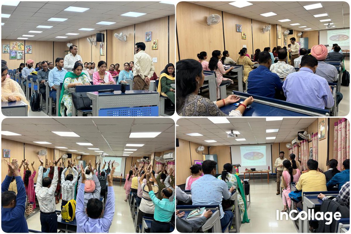 amardeepdabas1's tweet image. #SocialScienceTeacherCapacityBuilding @Dir_Education in Distt. NWB #NCFSE23 & S.SC. #CompetencyBasedLearning #ClassroomActivities #LOBasedLessonPlanning #Gratitude DDEs @SCERT2021 @DIETPitampura @PoojaGandotra2 @PbpandeyB @ciet_ncert