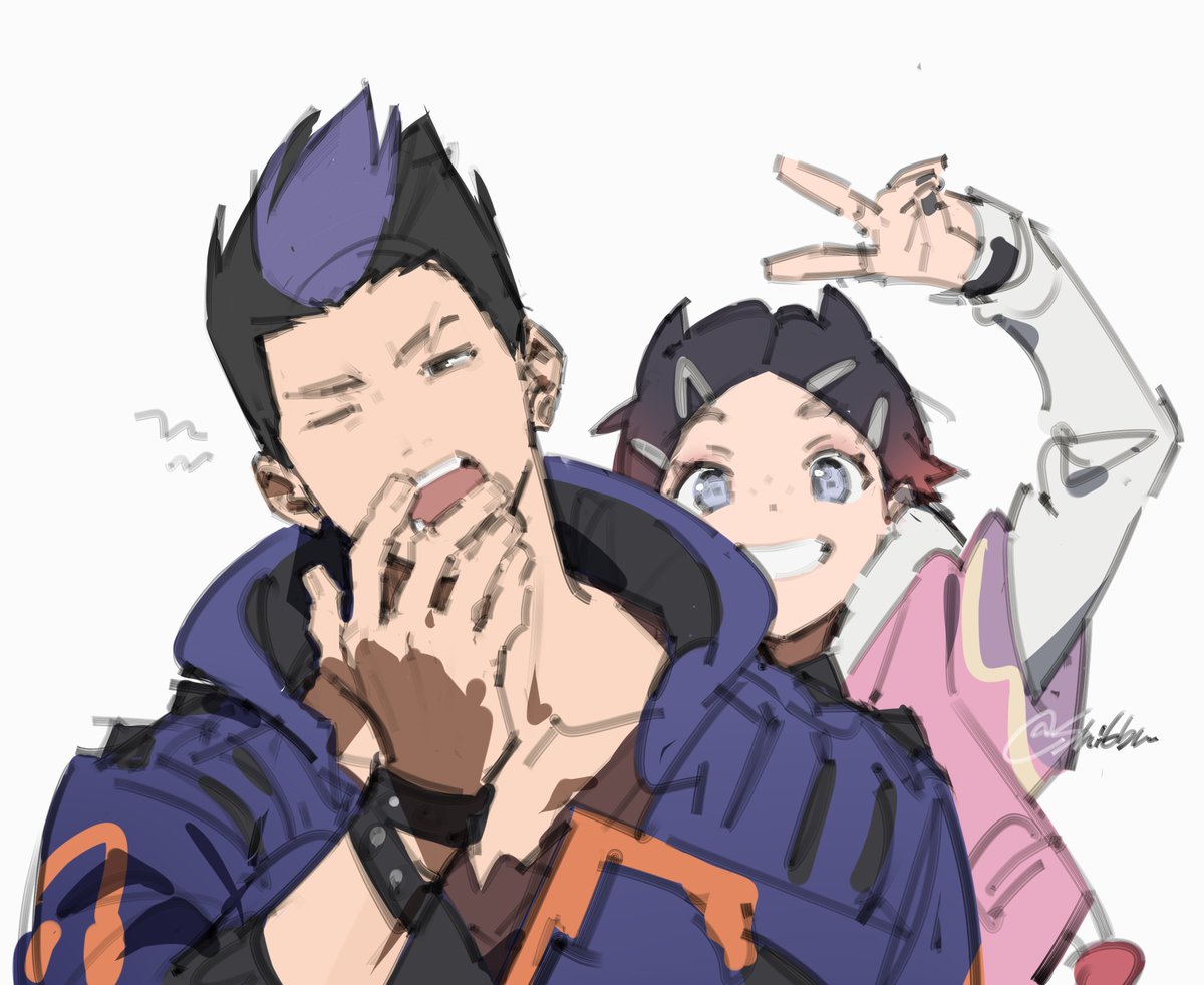Shi6bu's tweet photo. 落書き https://t.co/3N8rJZqJGn