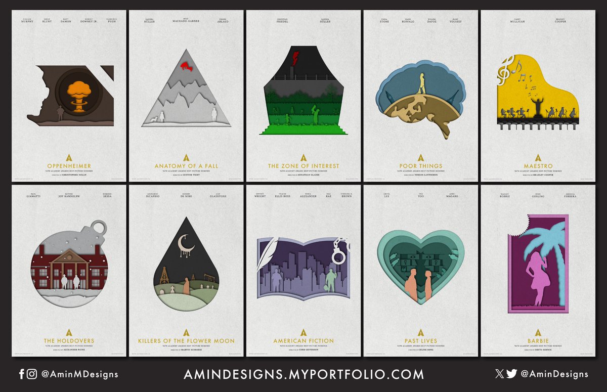 AminDesigns's tweet image. Hello #PortfolioDay! My name is Amin, I'm a graphic designer and film lover from Toronto 🇨🇦. I mainly create logos, brand identities, and posters. If you're interested, please get in touch. Would love to collaborate! 😊
💻 amindesigns.myportfolio.com
🔗 linktr.ee/amindsigns
