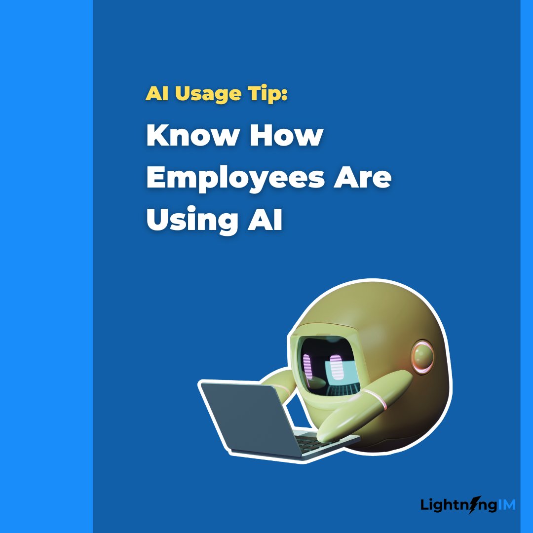 lightningim_com's tweet image. By observing their usage patterns, you can identify strengths, gaps, and areas for improvement. 💡 This insight not only boosts productivity but also ensures that AI tools align with your team’s needs. #WorkplaceEfficiency #EmployeeInsights #DigitalTransformation #AIMarketing