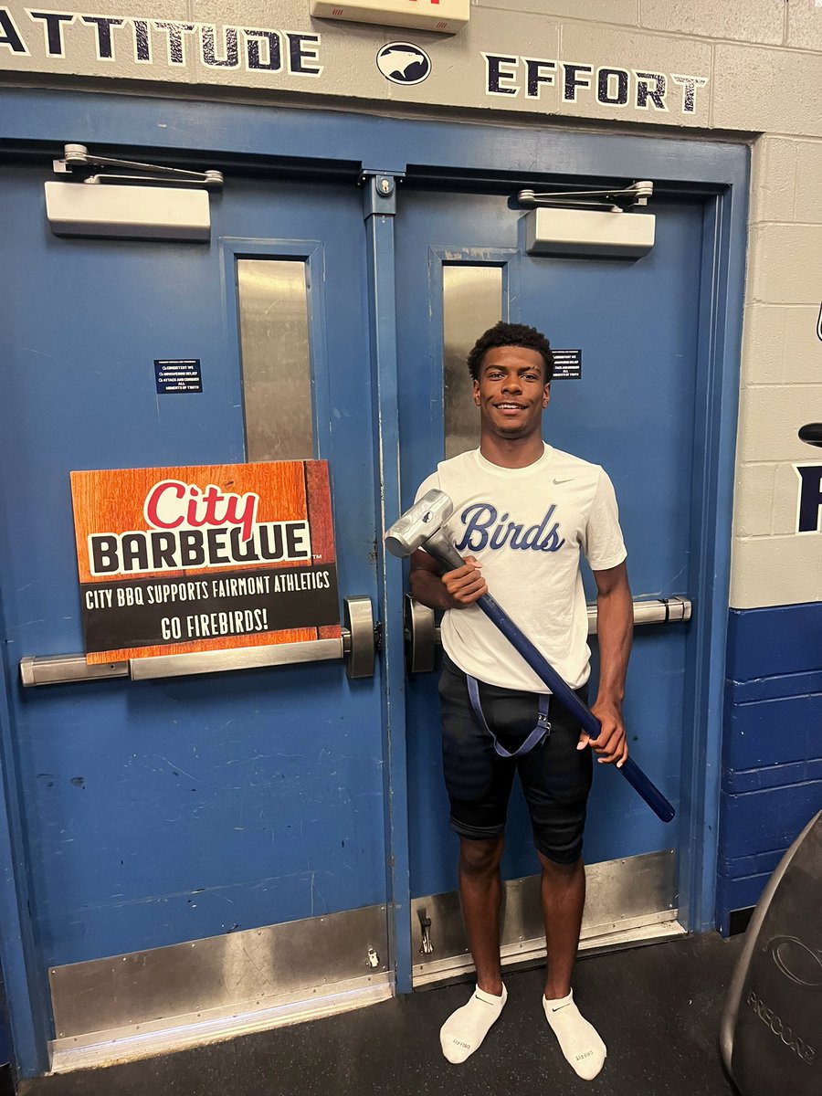 FBFairmont's tweet photo. 3-0 the past 3 weeks...
Running Clock 2 of the past 3 games..
ZERO punts in 3 weeks‼️

Time to highlight our past 3 
"City BBQ Hammer Ready POW" ‼️

Kameron Thorton: RB/WR/KR

Logan Doty: FB/RB

Nolan Stringer: RB

#AttitudeEffort #SelflessRelentlessTough https://t.co/GGuQNL7mse